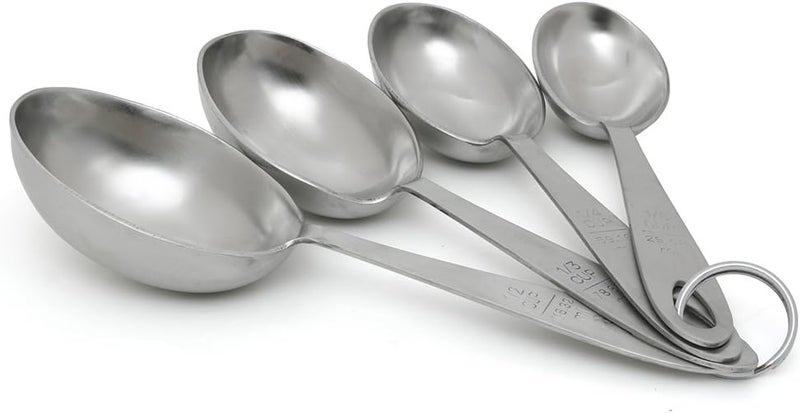 Lindy's MPC4 4-Piece Stainless Steel Measuring Scoop Set - Silver - Image 1